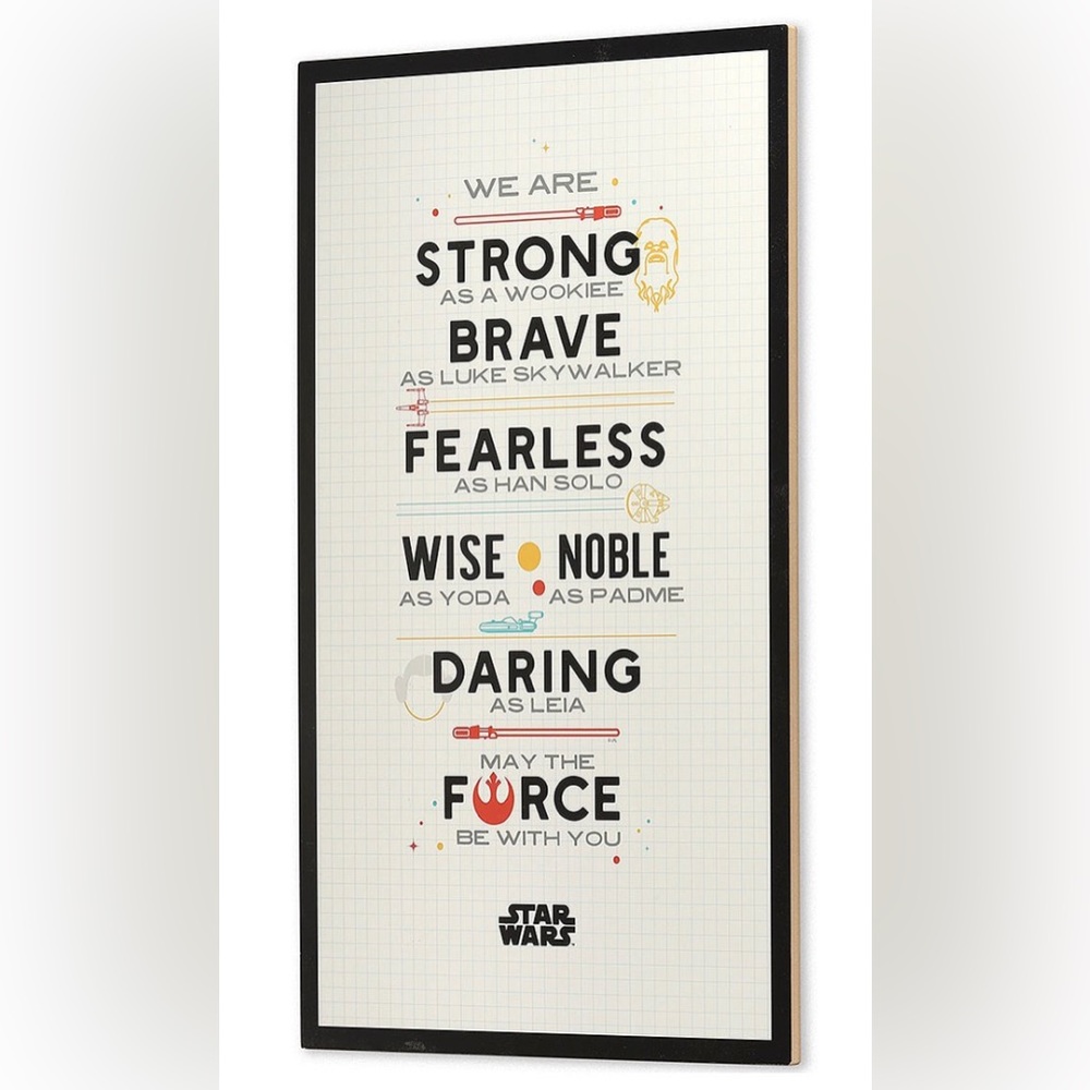 Unique Star Wars Sign- Brand New, never removed from bag & box